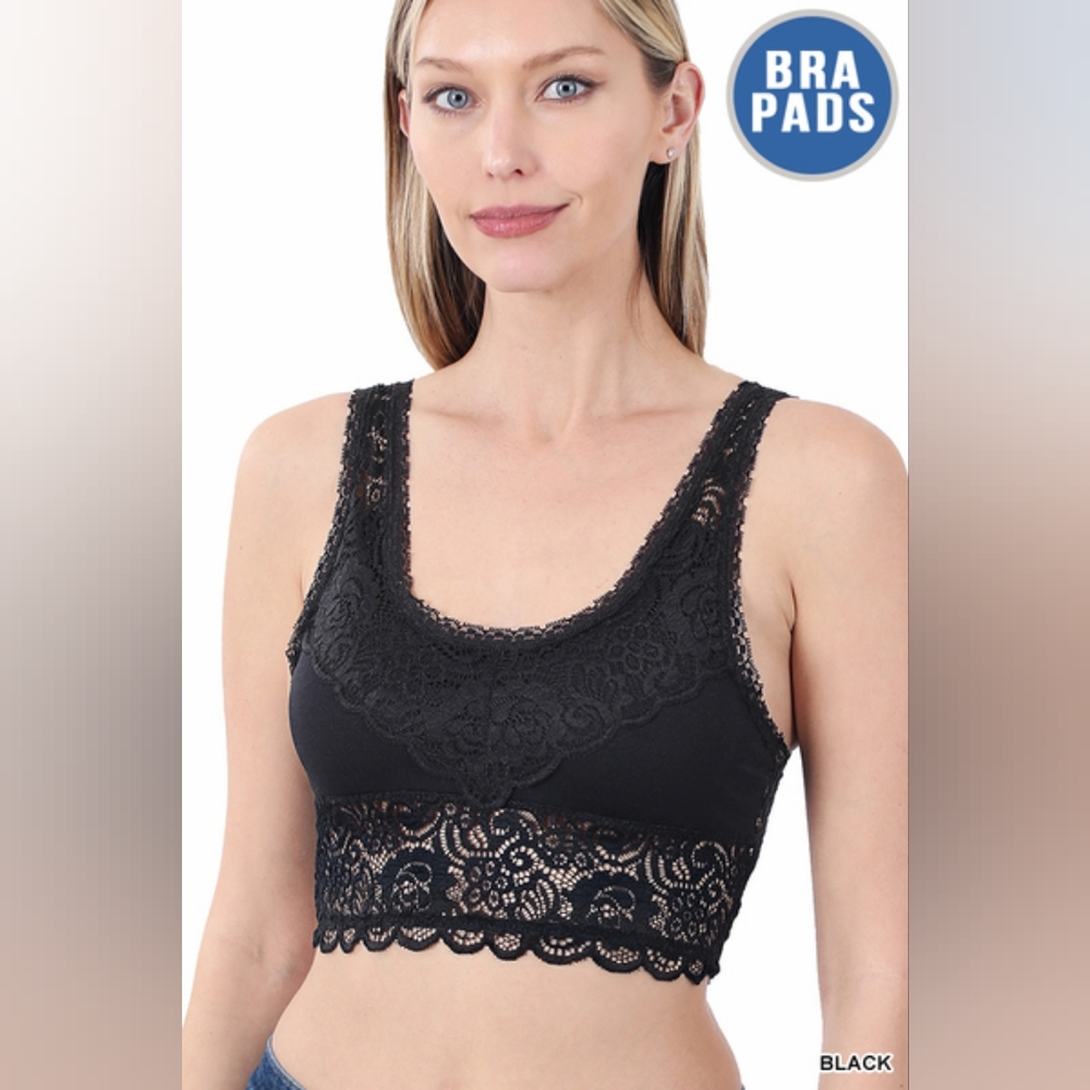 Black Celestia Bralette L/XL
